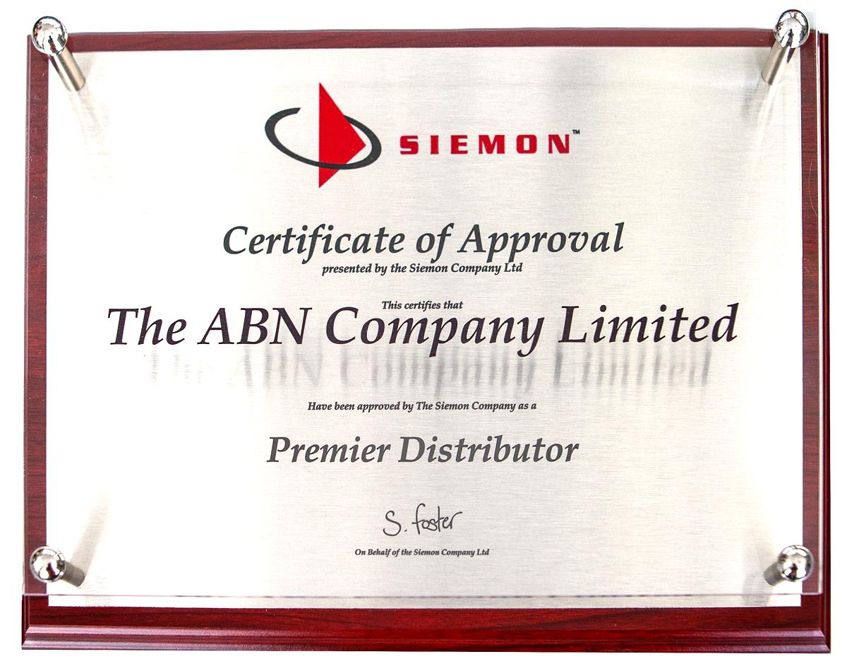 Сертификат Siemon