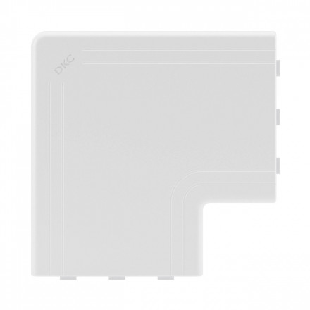 Купить DKC / ДКС 01745 In-liner Classic NPAN Угол плоский для кабель ...