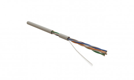 Купить кабель витая пара Hyperline UUTP4-C5E-S24-IN-PVC-GY-305 (305 м ...