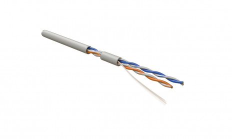 Купить Hyperline UUTP2-C5-S24-IN-LSZH-GY-500 (500 м) Кабель витая пара ...