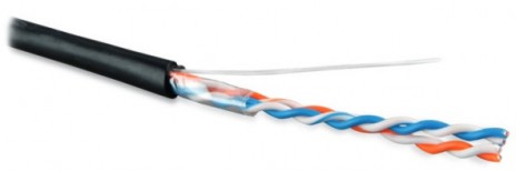 Купить Hyperline UUTP2-C5-S24-OUT-PE-BK-88 (UTP2-C5E-SOLID-OUTDOOR-40 ...